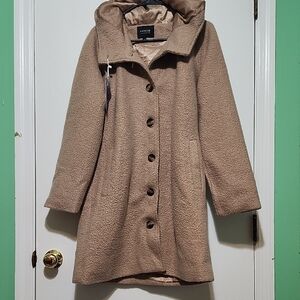 Espresso Women's Cozy Tan Teddy Jacket